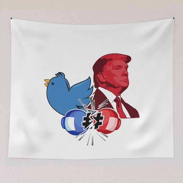 Item preview, Twitter versus Trump designed and sold by zejose.