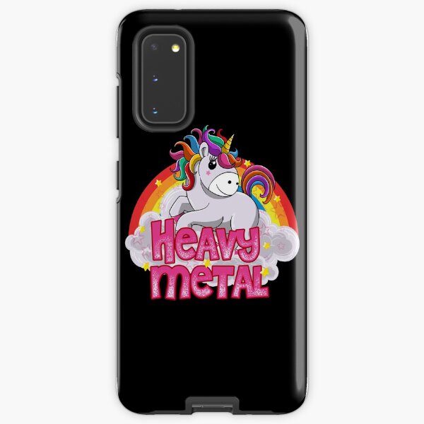 heavy metal unicorn Samsung Galaxy Tough Case