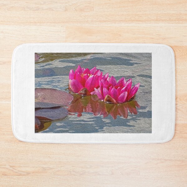Item preview, Pink Water Lillies designed and sold by Chris Thaxter.