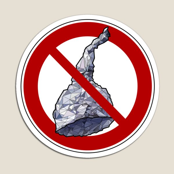 Anti Tin Foil Hat Magnet