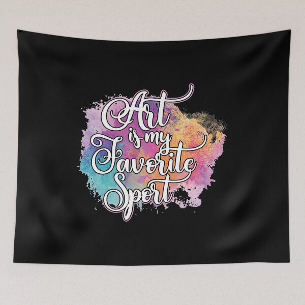 Item preview, Art Is My Favorite Sport Cute Artsy Painter Gift designed and sold by haselshirt.