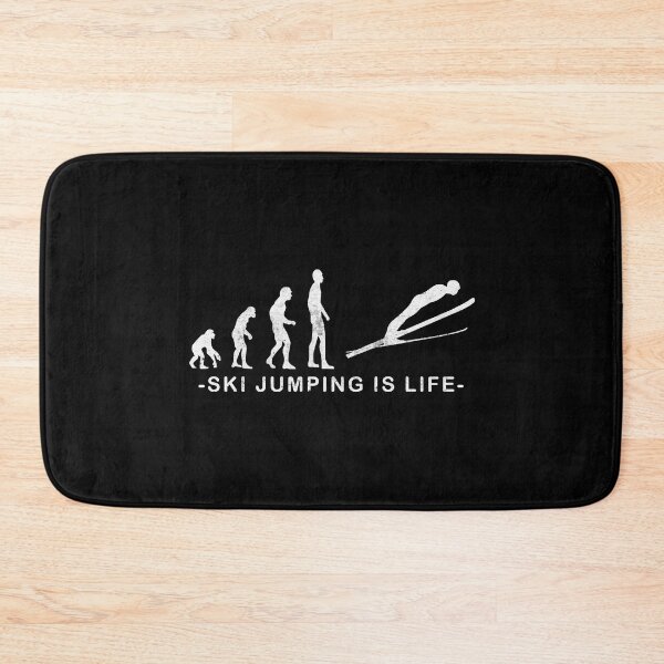 Item preview, Ski jumping evolution, ski flying gift idea designed and sold by Kuma518.
