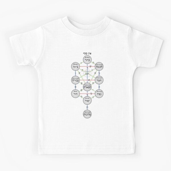 Kabbalistic Tree of Life (Sephiroth)  Kids T-Shirt