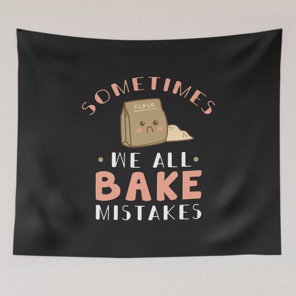 Item preview, baking flour comic funny saying anime style designed and sold by Kuma518.