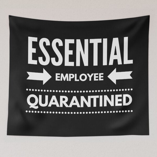 Item preview, Funny Essential Employee designed and sold by junaid ali.