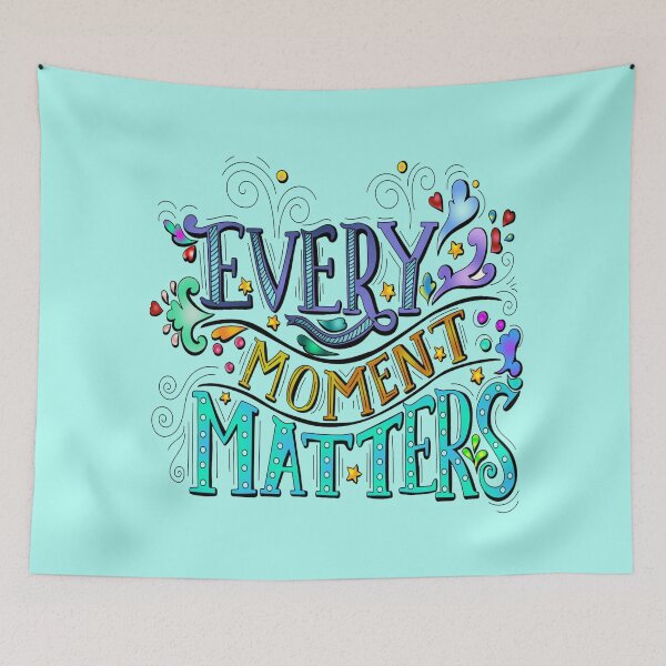 Item preview, every moment matters funny T-shirt ajusté designed and sold by marcoliyp.