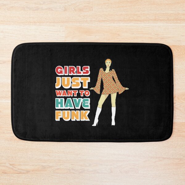 Item preview, Funny 70s Inspired Girls Just Want To Have FUNk graphic designed and sold by jakehughes2015.
