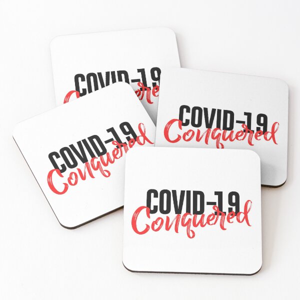 Item preview, COVID-19 CONQUERED designed and sold by phassystore.
