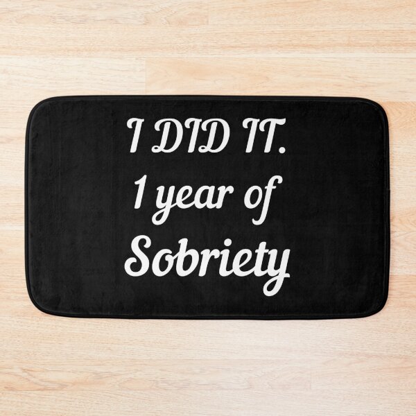 Item preview, 1 Year of Sobriety Sober Living Anniversary Soberversary product designed and sold by jakehughes2015.