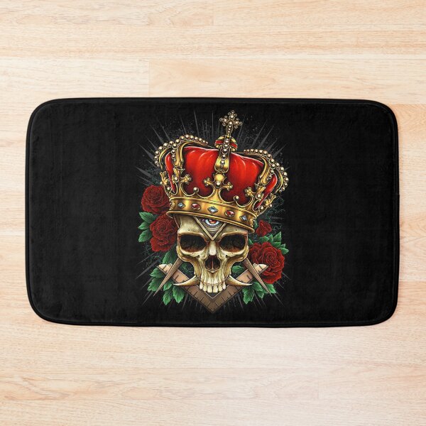 Item preview, Skull Crown King Roses designed and sold by Winya.