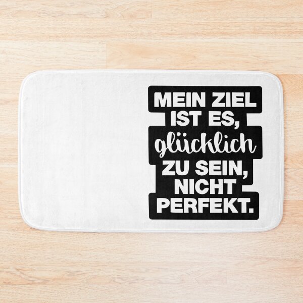 Item preview, My goal is to be happy, not perfect designed and sold by Zwuck.