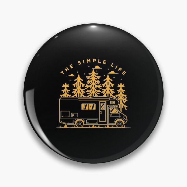 Item preview, Womens The Simple Life RV Camping V-Neck graphic designed and sold by jakehughes2015.