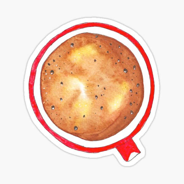 A cup of coffee Sticker