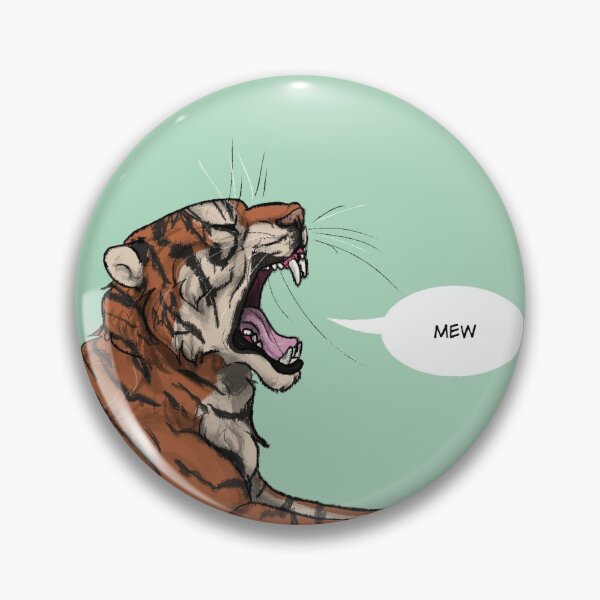 Item preview, Big mew - Tiger designed and sold by SheWolfey.