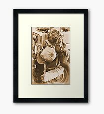 Take a break Framed Print