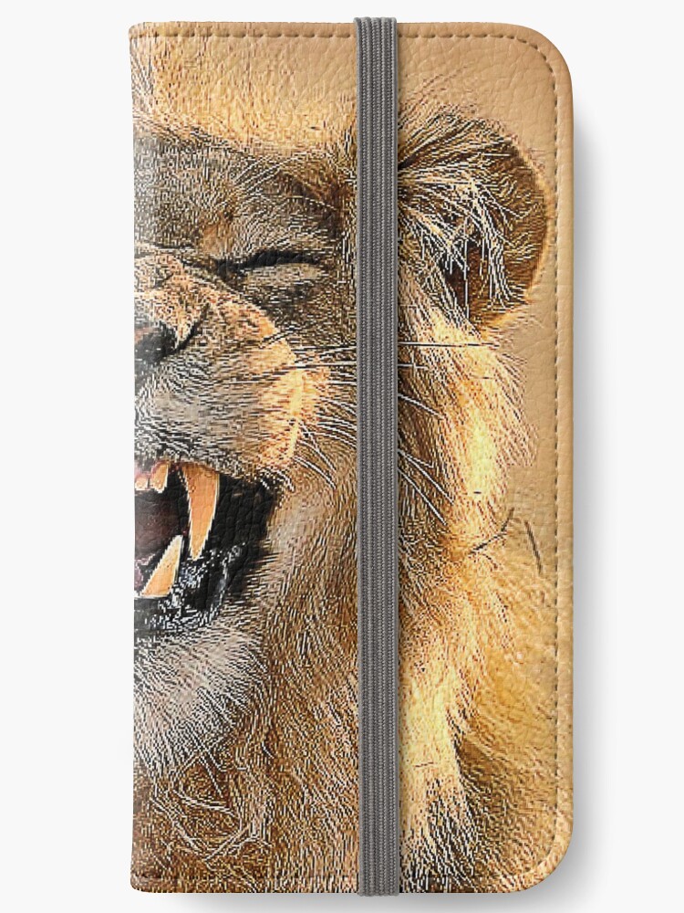  Leopard African Animal 15 FLIP Wallet Phone CASE Cover