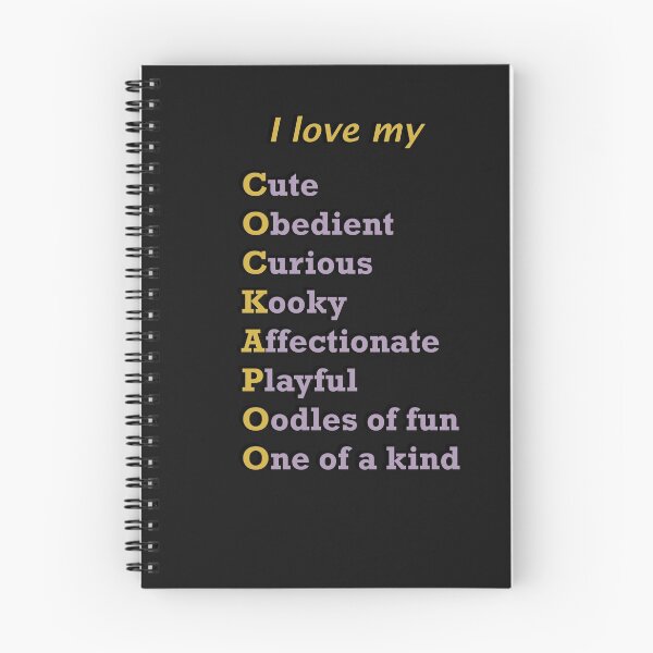 Item preview, I Love My Cockapoo Word Play designed and sold by LWL-18.