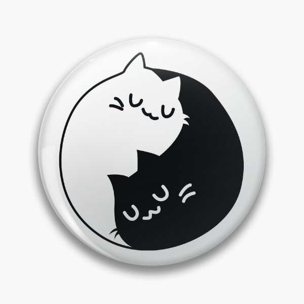 Item preview, Yin Yang Balancing Cats designed and sold by majidkacm.
