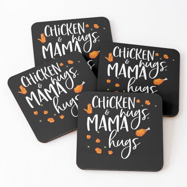 Item preview, Chicken Nuggets And Mom Hugs hilarious Quote Gift for moms designed and sold by Akmloza.
