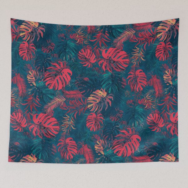 Item preview, Tropical Neon Leaves designed and sold by RIZA PEKER.