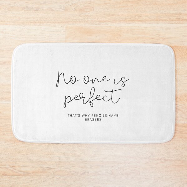 Item preview, No One Is Perfect designed and sold by LADYGOODMOOD.