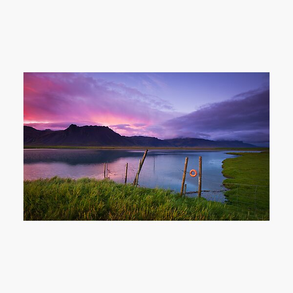 Arctic Sunset - Iceland Photographic Print