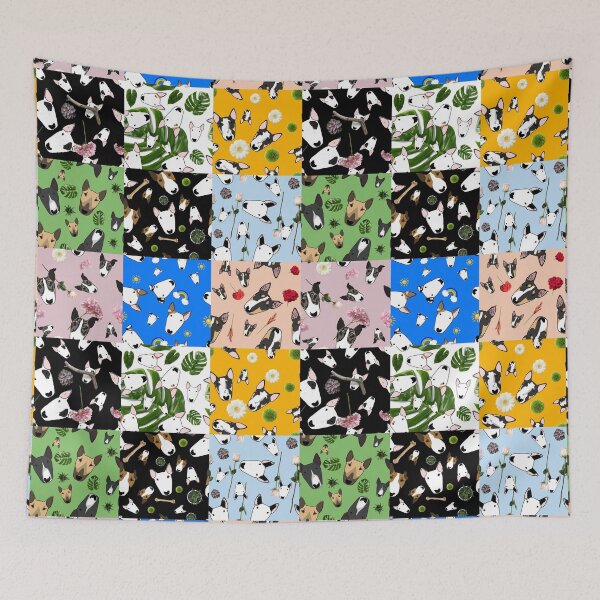 Item preview, Bully Patchwork Quilt  designed and sold by emilydevineart.