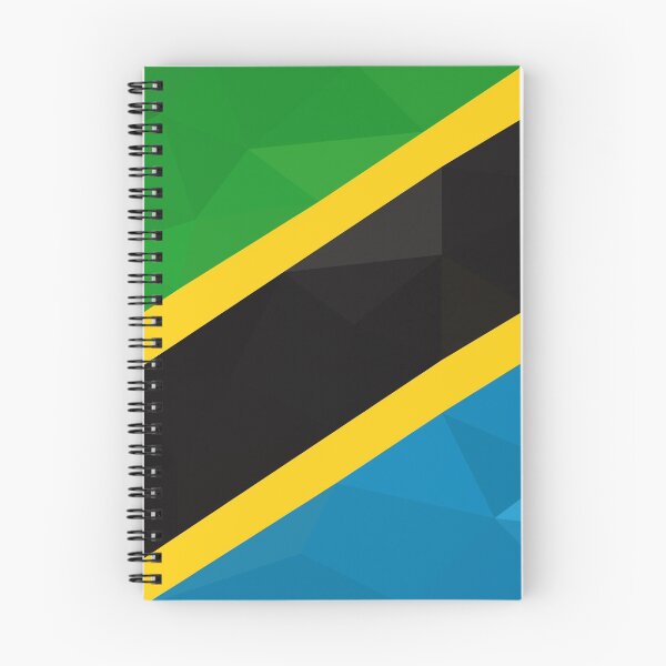 Item preview, Tanzanian Flag Geometric Design – Bold Patriotic Colors designed and sold by OrangePoly.