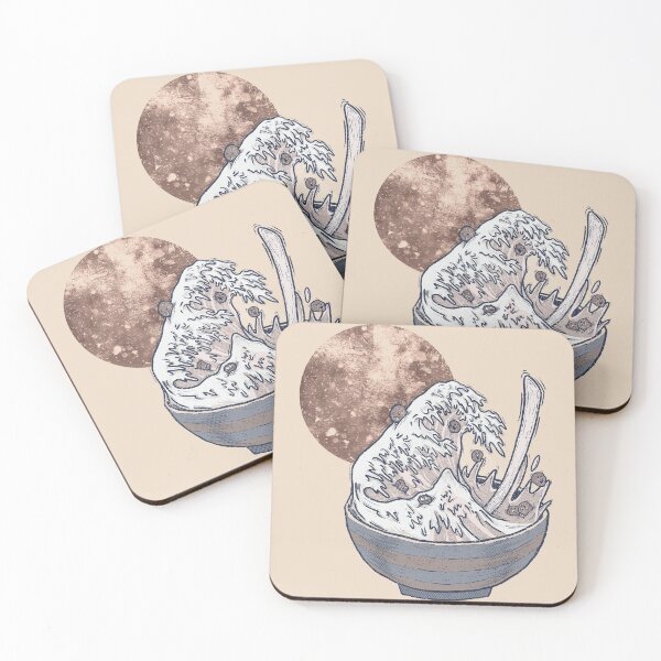 Item preview, The great milk wave of Kanagawa designed and sold by LUPE estamparia.