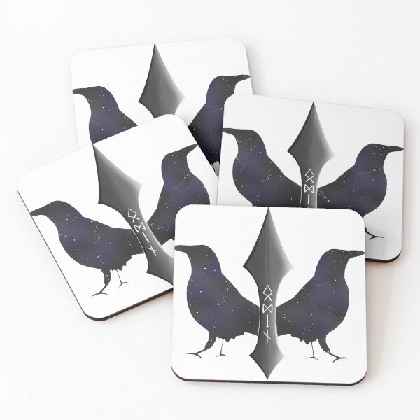 Item preview, Two Norse Ravens designed and sold by Bepopcosplayer.
