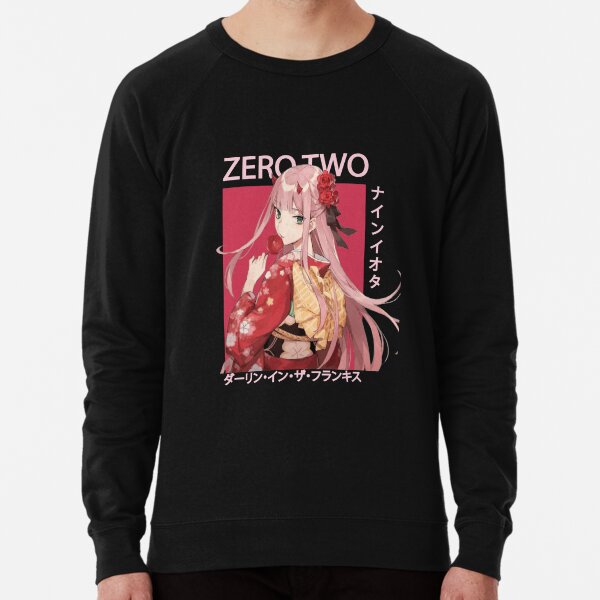 Hiro Zero Two Sweatshirts Hoodies Redbubble - zero two shirt no coat roblox