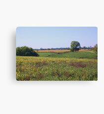 INDIANA FARMLANDS Canvas Print