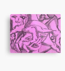 fractured Metal Print