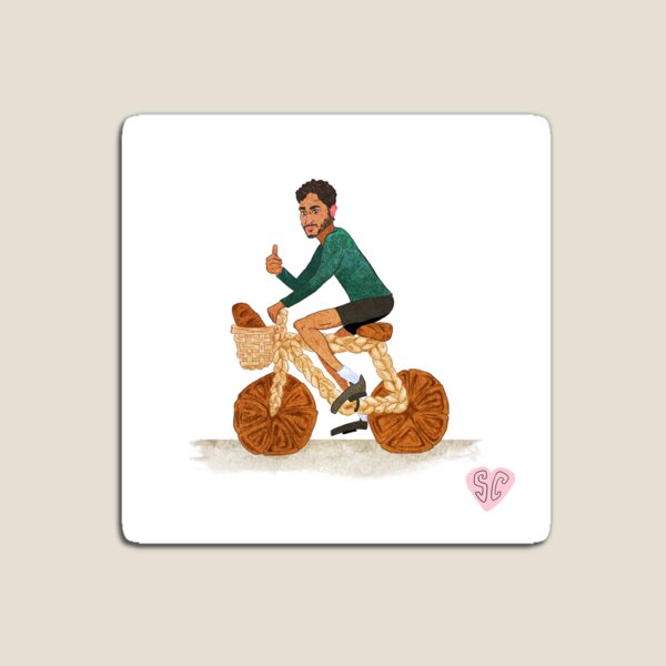 Tamal and his Bread-cycle! Magnet