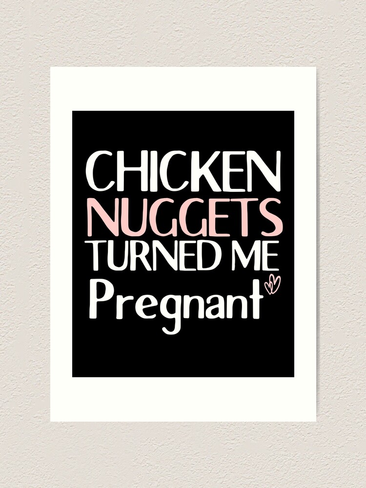 "Chicken Nuggets And Mom hilarious pregnancy announcement to parents or