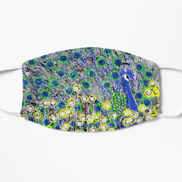 Peacock Flat Mask