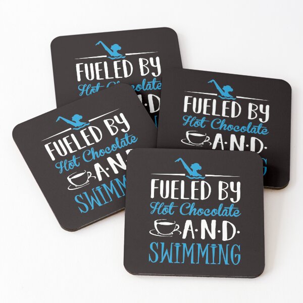 Item preview, Fueled by Hot Chocolate and Swimming designed and sold by KsuAnn.