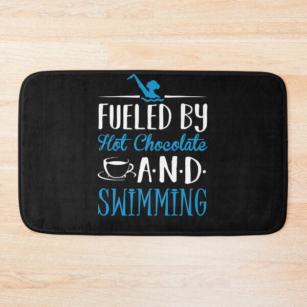 Item preview, Fueled by Hot Chocolate and Swimming designed and sold by KsuAnn.
