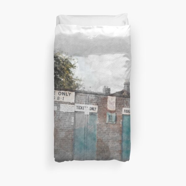 Take Me Home...West Terrace. Duvet Cover