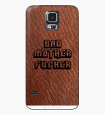 Bad Motherfucker Leather - Pulp Fiction Hülle & Klebefolie für Samsung Galaxy