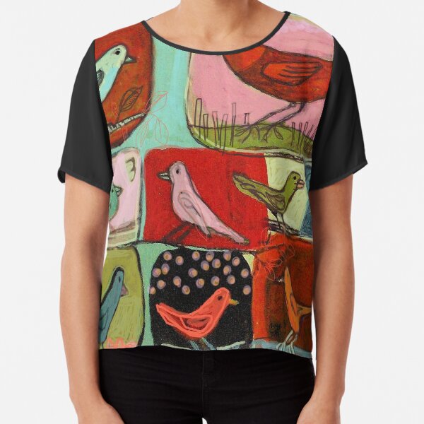 Hey Birds! Chiffon Top