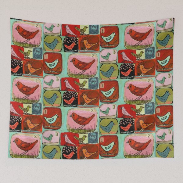 Item preview, Hey Birds! designed and sold by Barbara Gilhooly.
