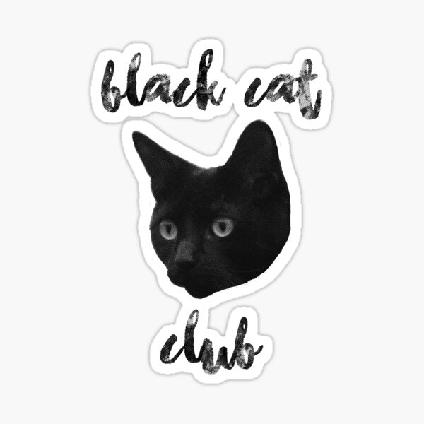 Item preview, Black Cat Club - Henry Face designed and sold by cclecombe.