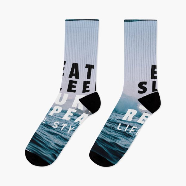Item preview, eat sleep surf designed and sold by Delicarte.