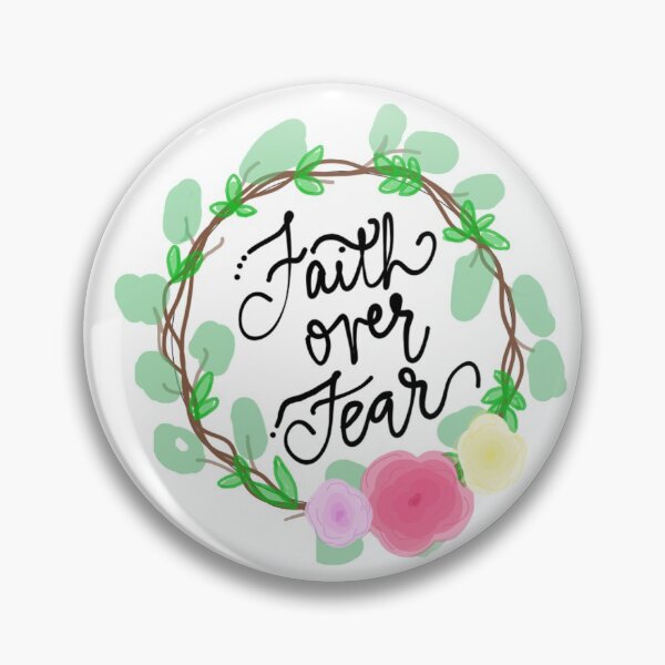 Item preview, Faith Over Fear designed and sold by BeardandBeauty.