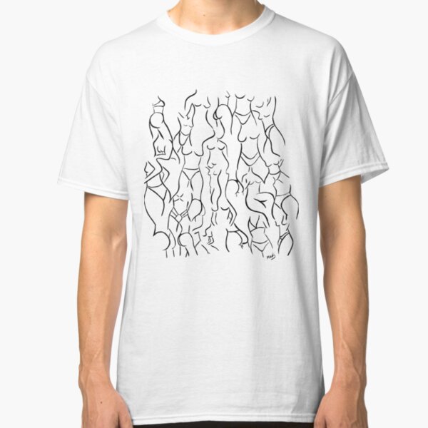 Nude for Thought Classic T-Shirt