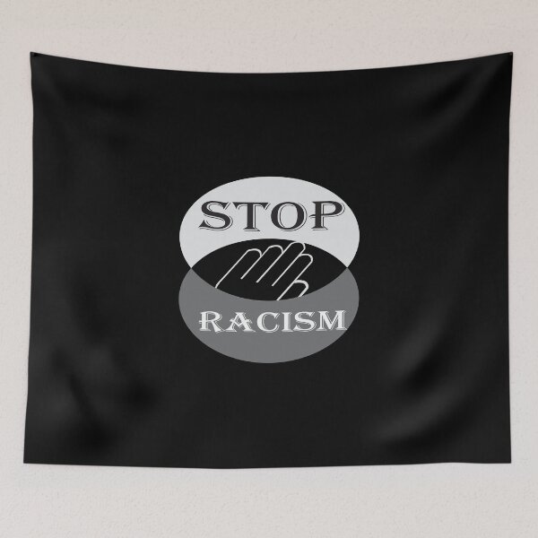 Item preview, No to Racism stop racism T-Shirt No Room for Racism Football Say No to Racism Racism Stop Now designed and sold by BoxHM.