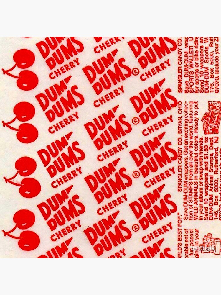 Thumbnail 4 of 4, Pillow, Cherry Dum-Dum for a Dum-Dum designed and sold by becidgls.