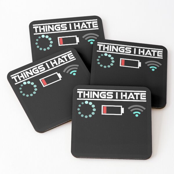 Item preview, THINGS I HATE  designed and sold by LokmaneBrahimi.