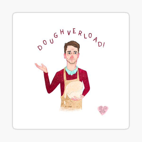 Mat "Doughverload" Sticker